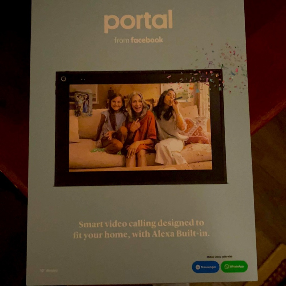 Facebook Portal- brand new in box